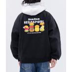 ショッピングイラスト パーカー 「a-r」「RCG×DOMDOM」裏起毛 どむぞうくん刺繍 イラストプリント フーディ メンズ レディース
