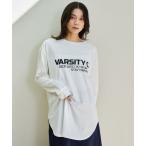 ショッピングラウンド tシャツ BARNYARDSTORM / ラウンドヘムロゴＴ / マシンウォッシャブル レディース