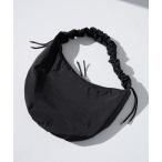 ショルダーバッグ 3WAY ROUND SHOULDER BAG/ドローコードショルダーバッグ メンズ