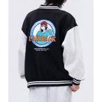 スタジャン 「a-r」「RedCapGirl/レッドキャップガール」裏起毛 サテン刺繍 カットスタジャン メンズ レディース