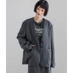 ジャケット テーラードジャケット ＴＲノーカラージャケット  455469 レディース