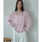 ニット セーター 「新色追加・26SS先行予約」ペーパーヤーンプルオーバー レディース