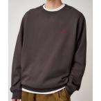 トレーナー スウェット ONE POINT CREW SWEATSHIRT｜ワンポイントクルースウェットシャツ UNISEX メンズ レディース