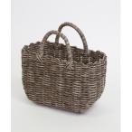 ショッピングカゴバッグ かごバッグ カゴバッグ PPバッグ プチ マーブル