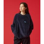 t рубашка KAVU/ Cub -Shaggy Crew/ мохнатый k люмен z женский 