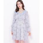 ショッピングSTUART ワンピース フリルミニワンピース
