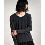 tシャツ 「NO ID.」Fraise U-Neck T-Shirt / フライス Uネック Tシャツ メンズ