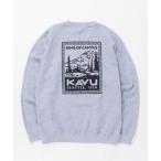 ショッピングスタンプ トレーナー スウェット KAVU/カブー Stamp Sweat/スタンプスウェット メンズ レディース