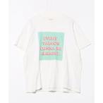 [FREAK'S STORE] короткий рукав футболка FREE белый женский 