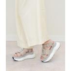 「Bridget Birkin」 フラットサンダル L グレイッシュベージュ レディース