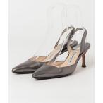「Manolo Blahnik」 ヒールサンダル 37 シルバー レディース