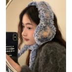 [shopnikoniko] наушники свободный голубой женский 