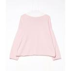 「TRICOTS JEAN MARC」 長袖ニット - ピンク レディース