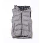 「DUVETICA」 キルティングダウンベスト 40 グレー メンズ