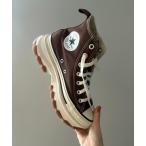 「CONVERSE」 ハイカットスニーカー 24 ブラウン レディース