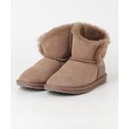 「EMU Australia」 ムートンブーツ 24cm ブラウン レディース