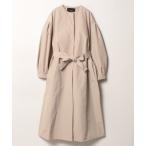 「allureville」 トレンチコート 2 グレイッシュベージュ レディース