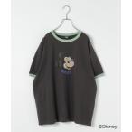 tシャツ 「Disney」MICKEYリンガーT 580962 レディース