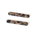 ヘアクリップ レオパード2SETヘアクリップ