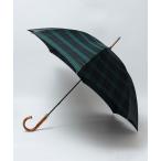 傘 SHIPS: 50th ANNIV チェック 長傘 メンズ