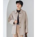 ステンカラーコート コート 「VERY12月号掲載」MANTECOPure リバー ステンカラーコート レディース