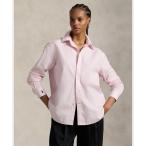 ブラウス シャツ オーバーサイズ フィット コットン シャツ レディース