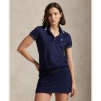 ポロシャツ ポロ テーラード フィット ジャージー ポロシャツ レディース