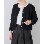 カーディガン ニットチュールジャケット レディース