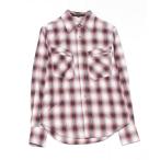 [PARANOID] в клетку рубашка с длинным рукавом S Brown мужской 