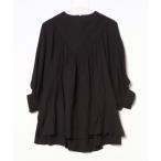 「STYLEMIXER」 長袖ネルシャツ FREE ブラック レディース