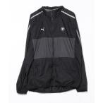 「PUMA」 ジップアップブルゾン LARGE ブラック メンズ