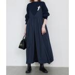 「SLOBE IENA」 サロペットスカート 38 ネイビー レディース