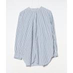 [niko and...] полоса рисунок длинный рукав блуза M голубой женский 