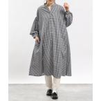 「GLOBAL WORK Smile Seed Store」 長袖ワンピース X-LARGE ブラック レディース