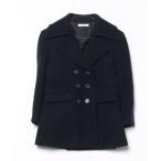 「CELINE」 ピーコート 34 ネイビー レディース
