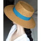 「Miniministore」 ストローハット FREE ブラウン レディース