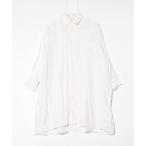 「INDIVIDUALIZED SHIRTS」 シャツワンピース - ホワイト レディース