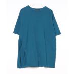 [JEANASIS] короткий рукав футболка FREE голубой женский 