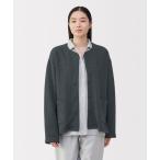 パジャマ ルームウェア 婦人　コットン混キルト　カーディガン レディース