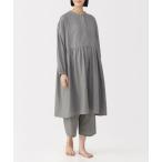 パジャマ ルームウェア 産後も使える　二重ガーゼ長袖パジャマ レディース