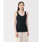 インナーシャツ 肌着 婦人　リブ編みタンクトップ レディース