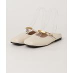 「Lunea」 ミュール 23.5 ホワイト レディース