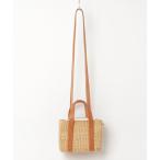 「MUUN」 かごバッグ - ベージュ レディース