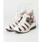 ショッピングMINNETONKA 「Minnetonka」 ヒールサンダル 6 ホワイト レディース