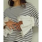 tシャツ 「 Mewl / ミュール 」シャツスリーブボーダートップス レディース メンズ