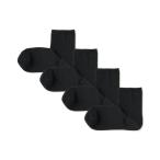 靴下 紳士　足なり直角　ショート丈靴下（４足組） メンズ