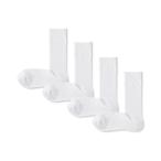 靴下 紳士　足なり直角　リブ編み靴下（４足組） メンズ