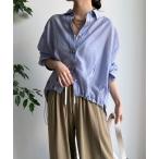 ショッピングシャツ ブラウス シャツ 襟付シアースピンドルブラウス レディース