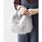 ショッピングショルダーバッグ レディース ショルダーバッグ バッグ SHIPS any: 2WAY フェイクファー ギャザー ショルダー バッグ レディース