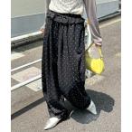 パンツ ドットカーブスウェットパンツ レディース
